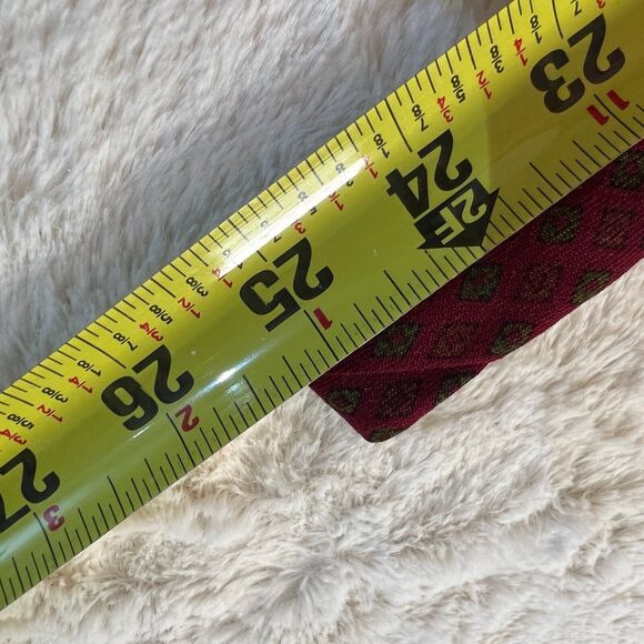 Vintage Jacobson's English AllWool Hand Blocked Extra Narrow Tie 1687 50.5x1.25 - Picture 3 of 4